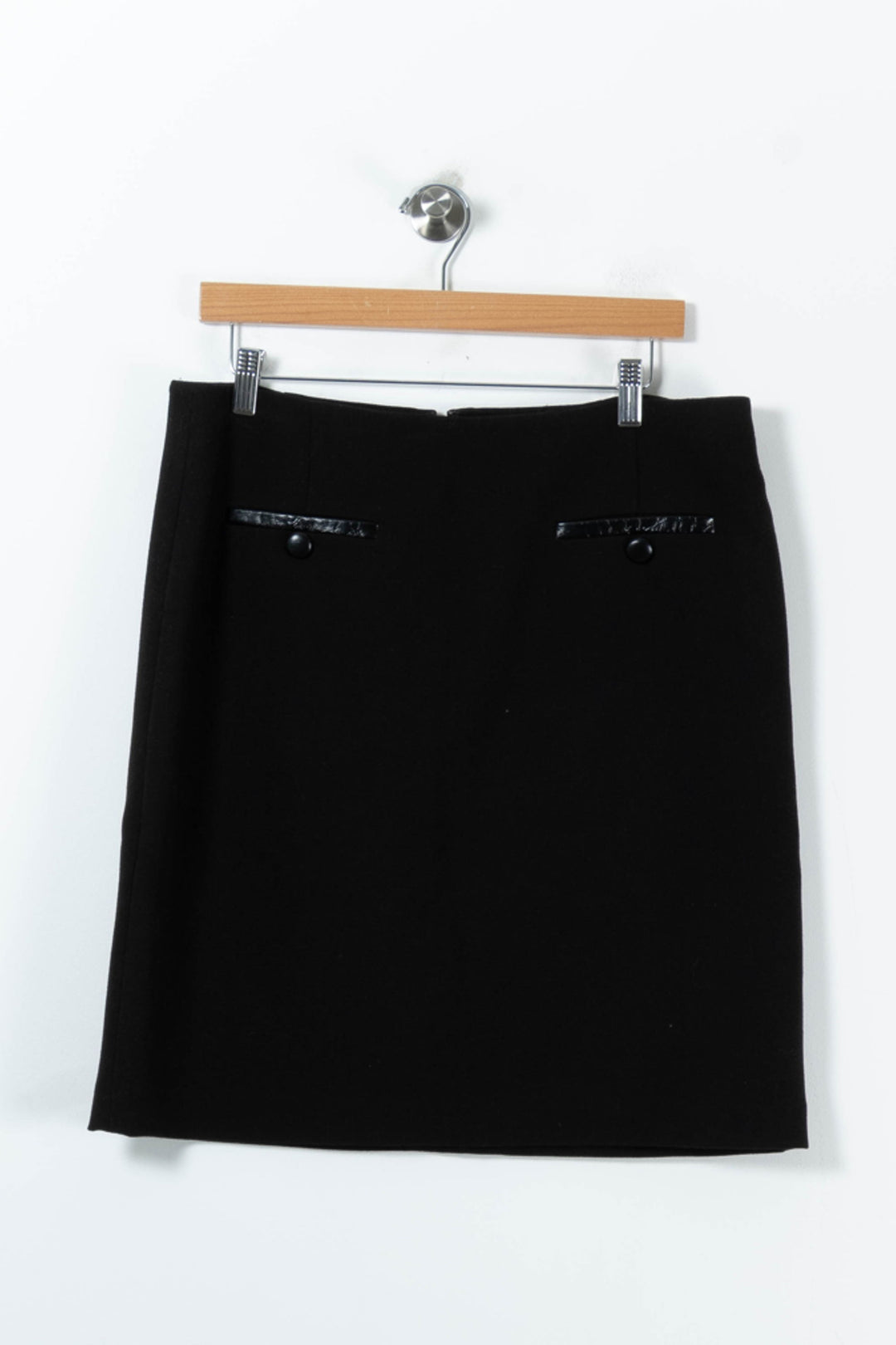 Jupe Droite Noire - Taille XL/42 de la marque Maison 123 | PARAD43539 - Vendu par Paradigme - Image 2