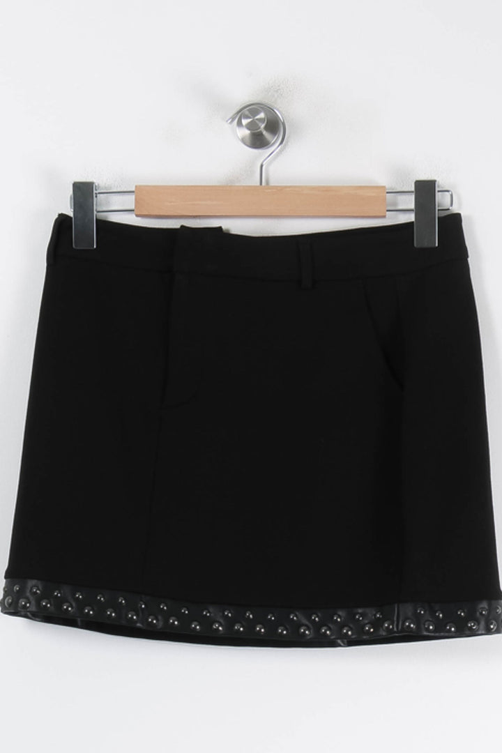 Jupe Courte Noire - Taille M/38 de la marque IKKS | PARAD43545 - Vendu par Paradigme - Image 2