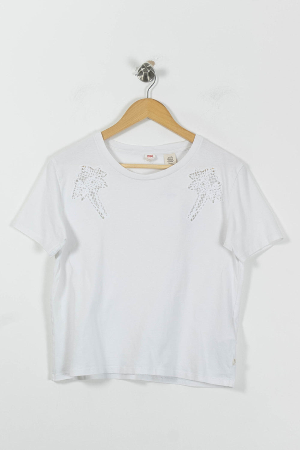 Tee-shirt Blanc - Taille XS/34 de la marque Levi's | PARAD43547 - Vendu par Paradigme - Image 2