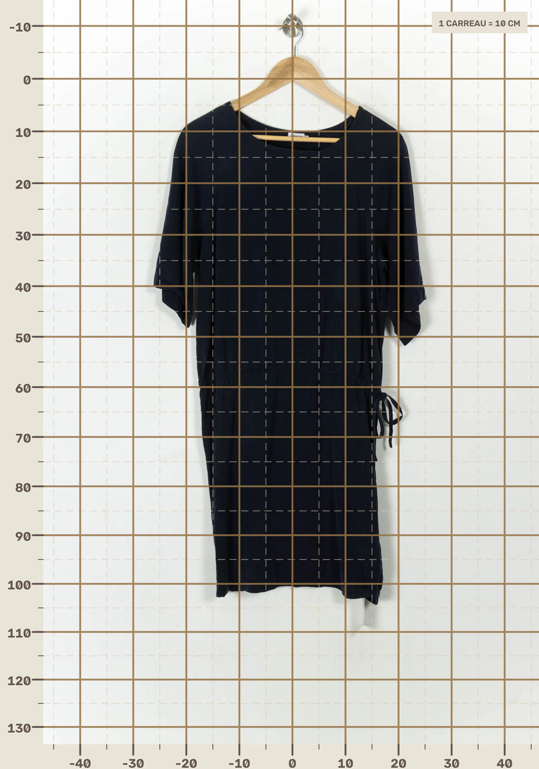 Robe bleu foncé - Taille S/36 de la marque Filippa K | PARAD43567 - Vendu par Paradigme - Image 4