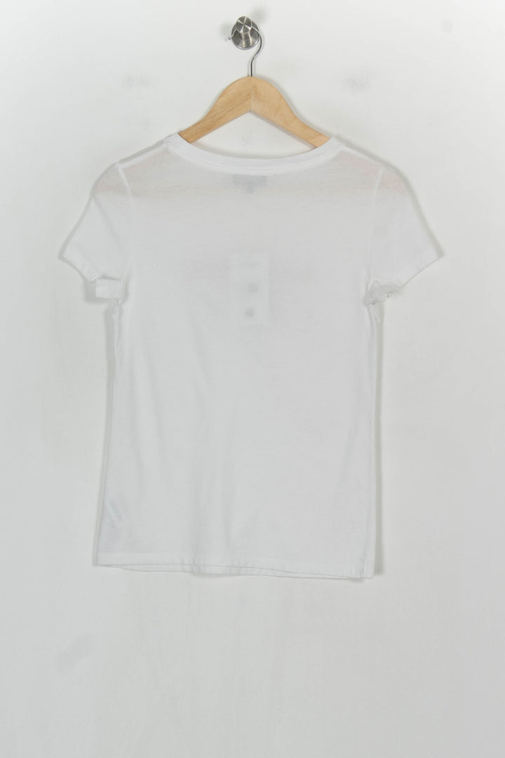 T-shirt blanc "La Plage" - Taille XS/34 de la marque Caroll | PARAD43597 - Vendu par Paradigme - Image 5