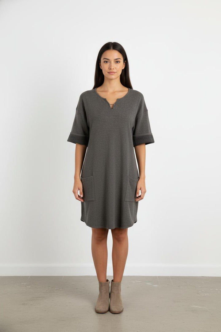 Robe grise - Taille L/40