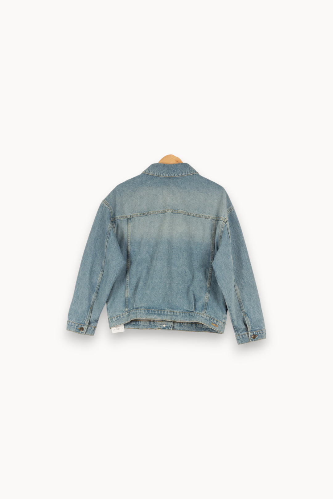 Veste en jean bleue - Taille M/38 de la marque ba&sh | PARAD43607 - Vendu par Paradigme - Image 3