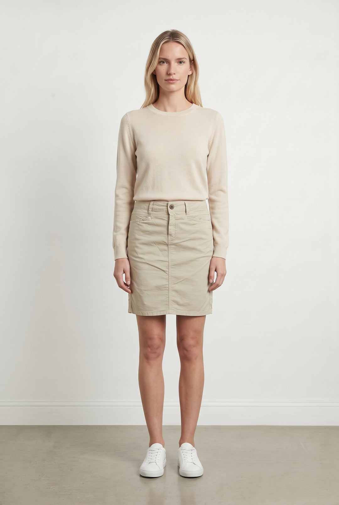 Jupe beige - Taille S/36 de la marque Closed | PARAD43644 - Vendu par Paradigme - Image 1