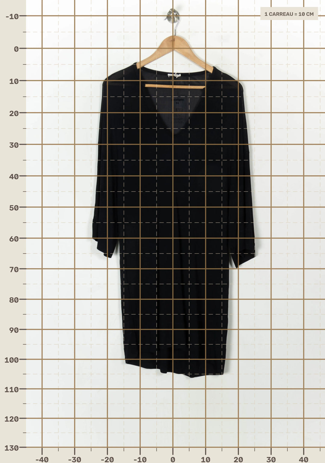 Robe bleu foncé - Taille S/36 de la marque Filippa K | PARAD43647 - Vendu par Paradigme - Image 4