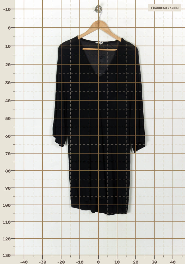 Robe bleu foncé - Taille S/36 de la marque Filippa K | PARAD43647 - Vendu par Paradigme - Image 4