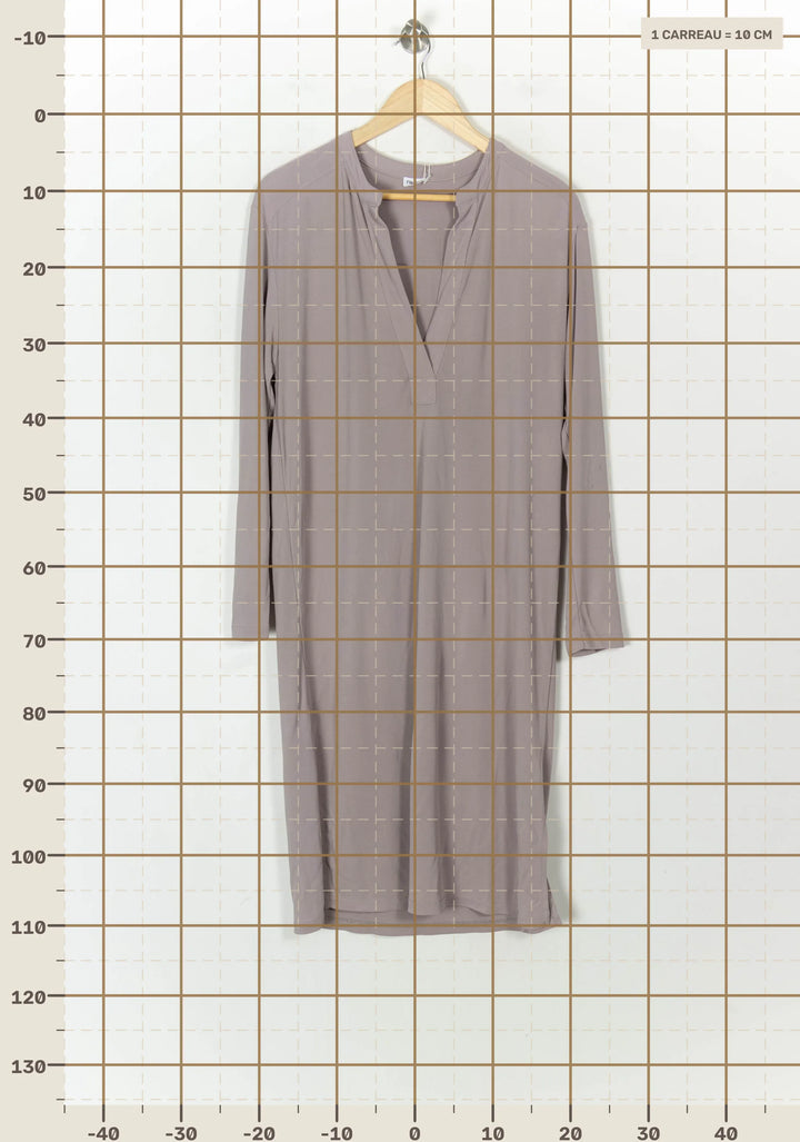 Robe beige/grise - Taille S/36 de la marque Filippa K | PARAD43651 - Vendu par Paradigme - Image 4