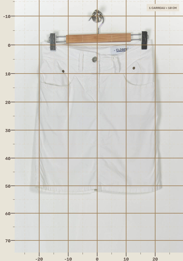 Jupe blanche - Taille XXXL/46 de la marque Closed | PARAD43654 - Vendu par Paradigme - Image 4