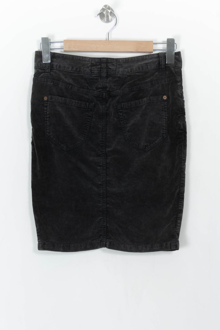 Jupe en velours noir - Taille S/36 de la marque Closed | PARAD43655 - Vendu par Paradigme - Image 4