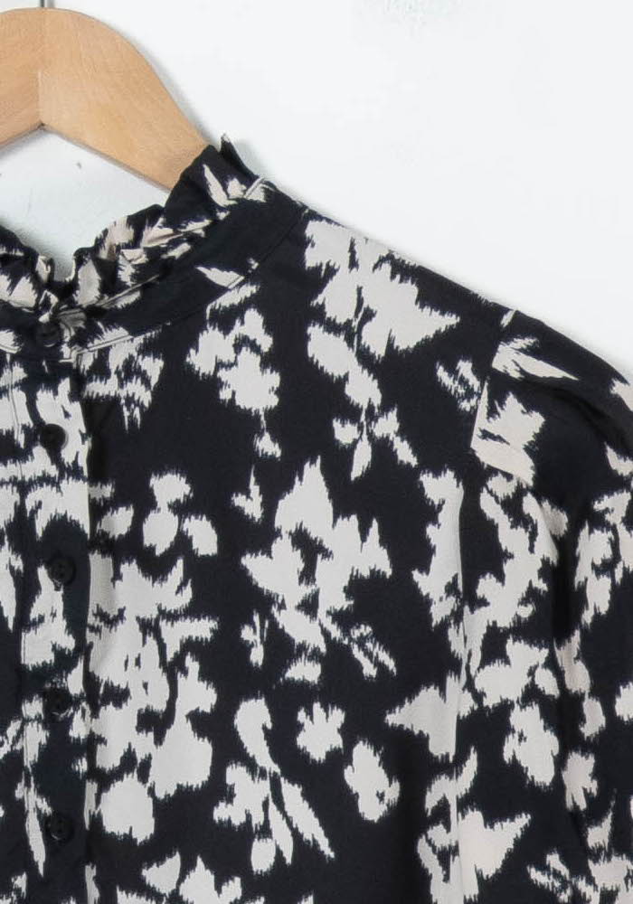 Robe longue noire et blanche - Taille S/36 de la marque Petite Mendigote | PARAD43668 - Vendu par Paradigme - Image 3