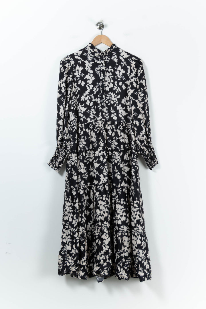 Robe longue noire et blanche - Taille S/36 de la marque Petite Mendigote | PARAD43668 - Vendu par Paradigme - Image 2