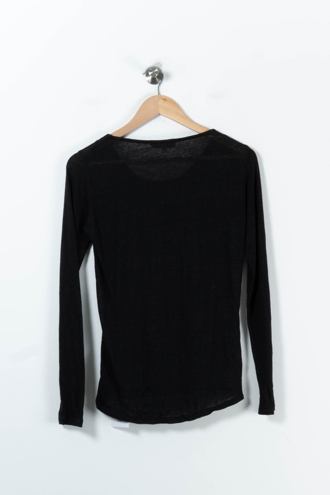 Top à manches longues noir - Taille S/36 de la marque Sandro | PARAD43672 - Vendu par Paradigme - Image 4