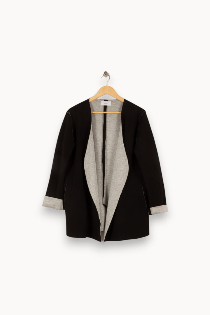 Veste noire et grise - Taille L/40 de la marque ZAPA | PARAD43678 - Vendu par Paradigme - Image 1