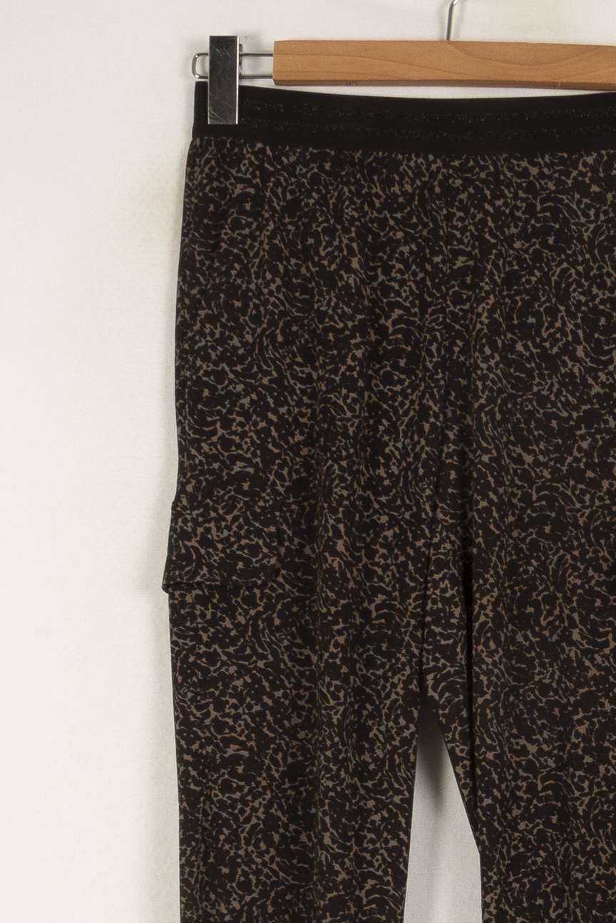 Pantalon noir et vert - Taille S/36 de la marque IKKS | PARAD43680 - Vendu par Paradigme - Image 2