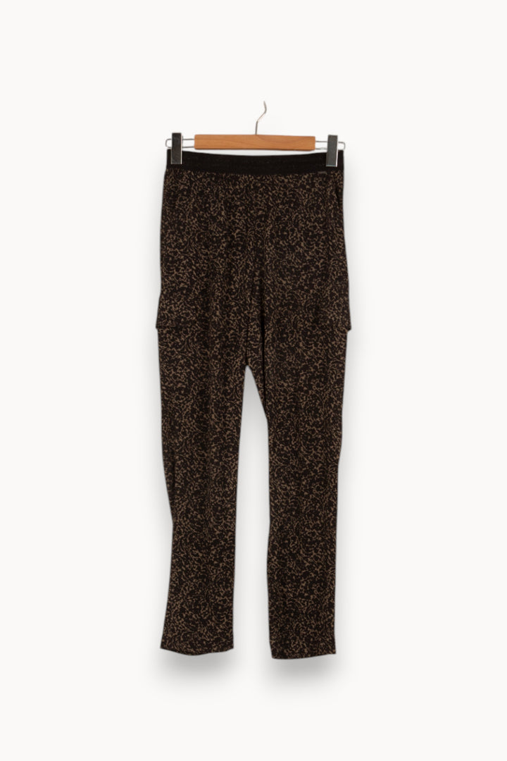 Pantalon noir et vert - Taille S/36 de la marque IKKS | PARAD43680 - Vendu par Paradigme - Image 1
