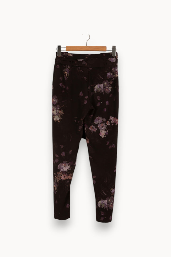 Pantalon noir à motifs - Taille S/36 de la marque IKKS | PARAD43681 - Vendu par Paradigme - Image 3