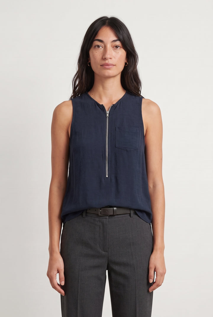 Top Bleu - Taille M/38 de la marque The Kooples | PARAD43691 - Vendu par Paradigme - Image 1