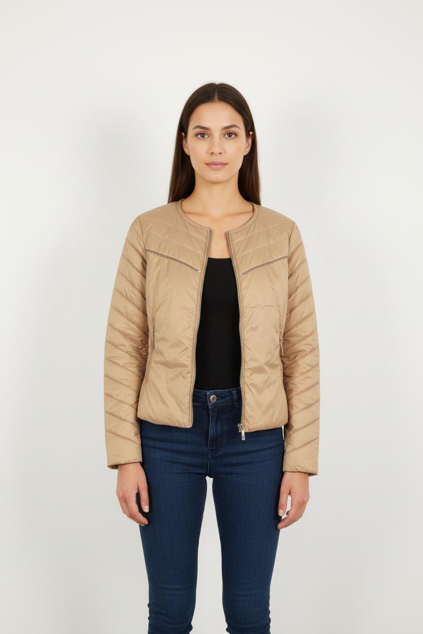 Doudoune beige - Taille M/38