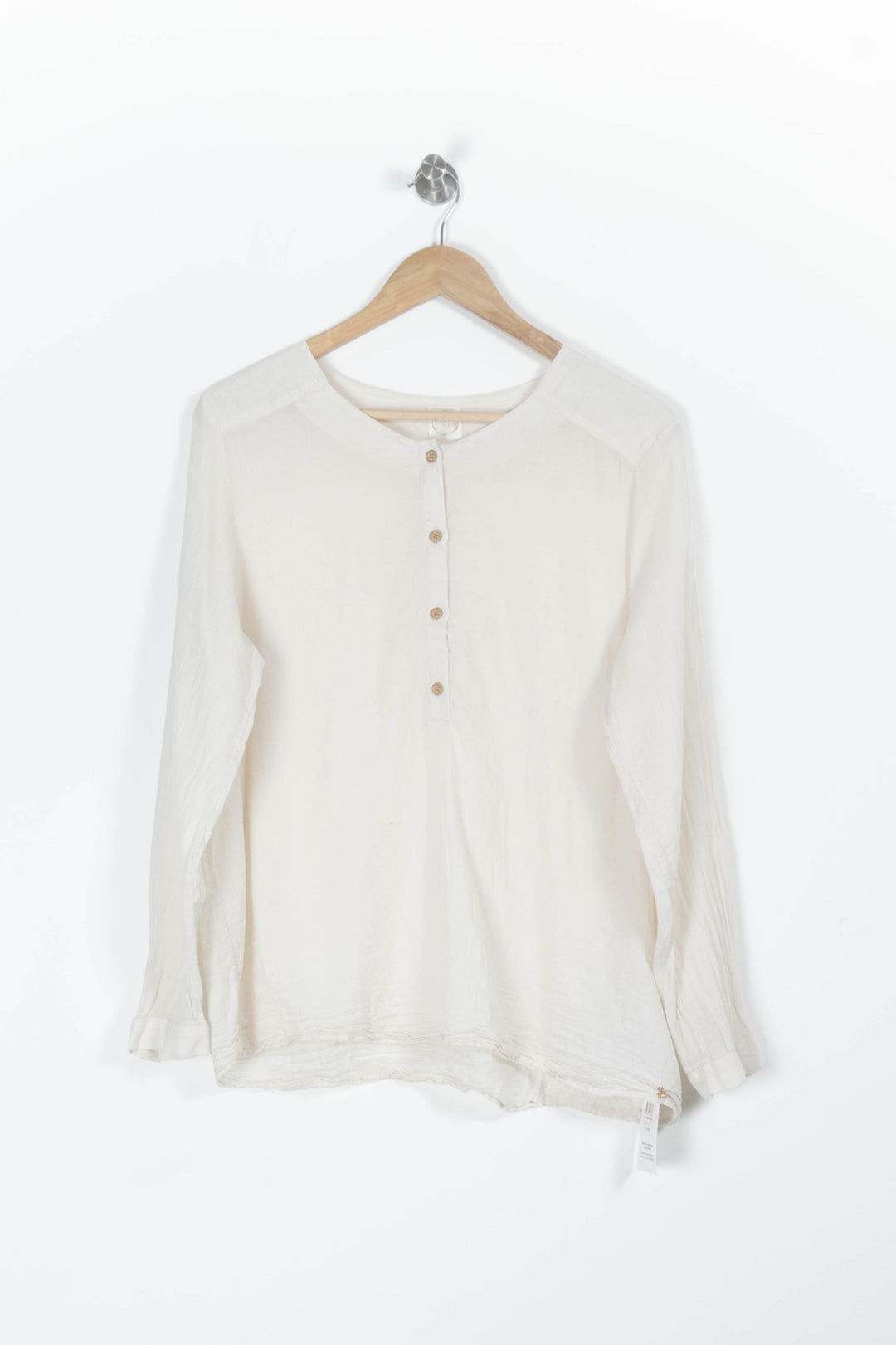 Blouse beige - Taille L/40 de la marque Des petits hauts | PARAD43697 - Vendu par Paradigme - Image 2