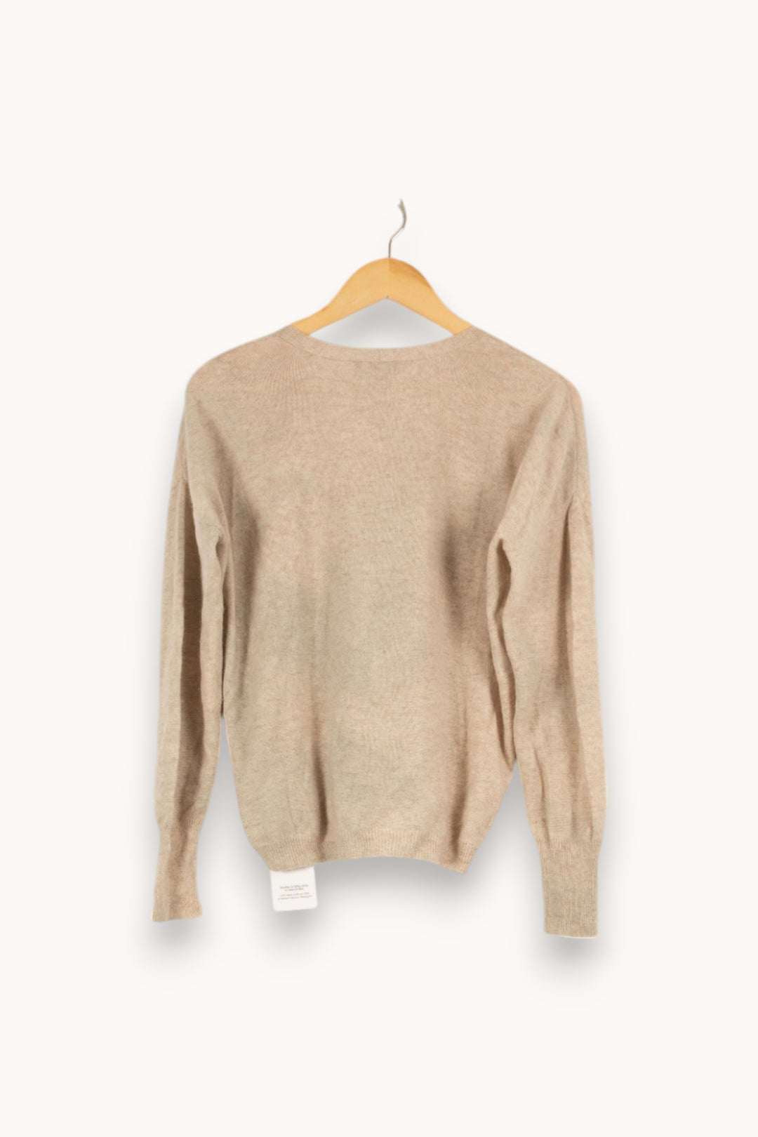 Pull beige - Taille M/38 de la marque Caroll | PARAD43715 - Vendu par Paradigme - Image 3