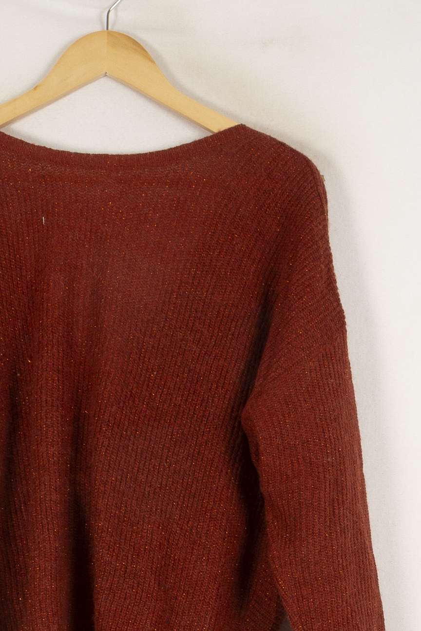 Pull Bordeaux - Taille S/36 de la marque La Petite Etoile | PARAD43716 - Vendu par Paradigme - Image 2