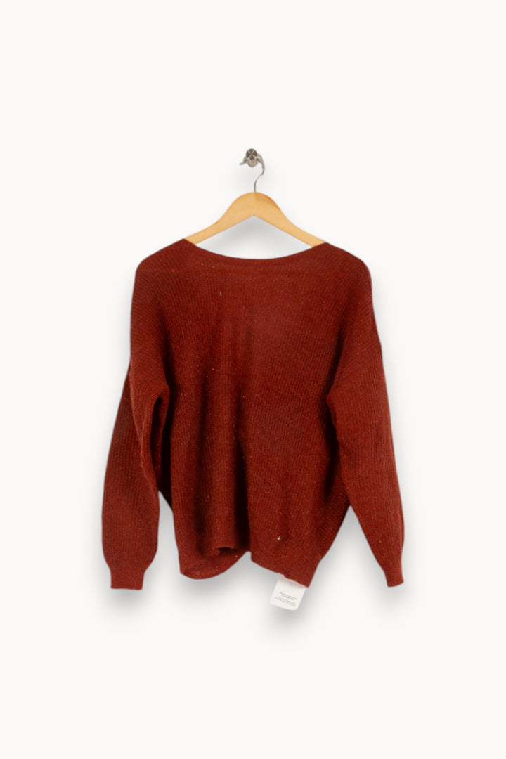 Pull Bordeaux - Taille S/36 de la marque La Petite Etoile | PARAD43716 - Vendu par Paradigme - Image 1