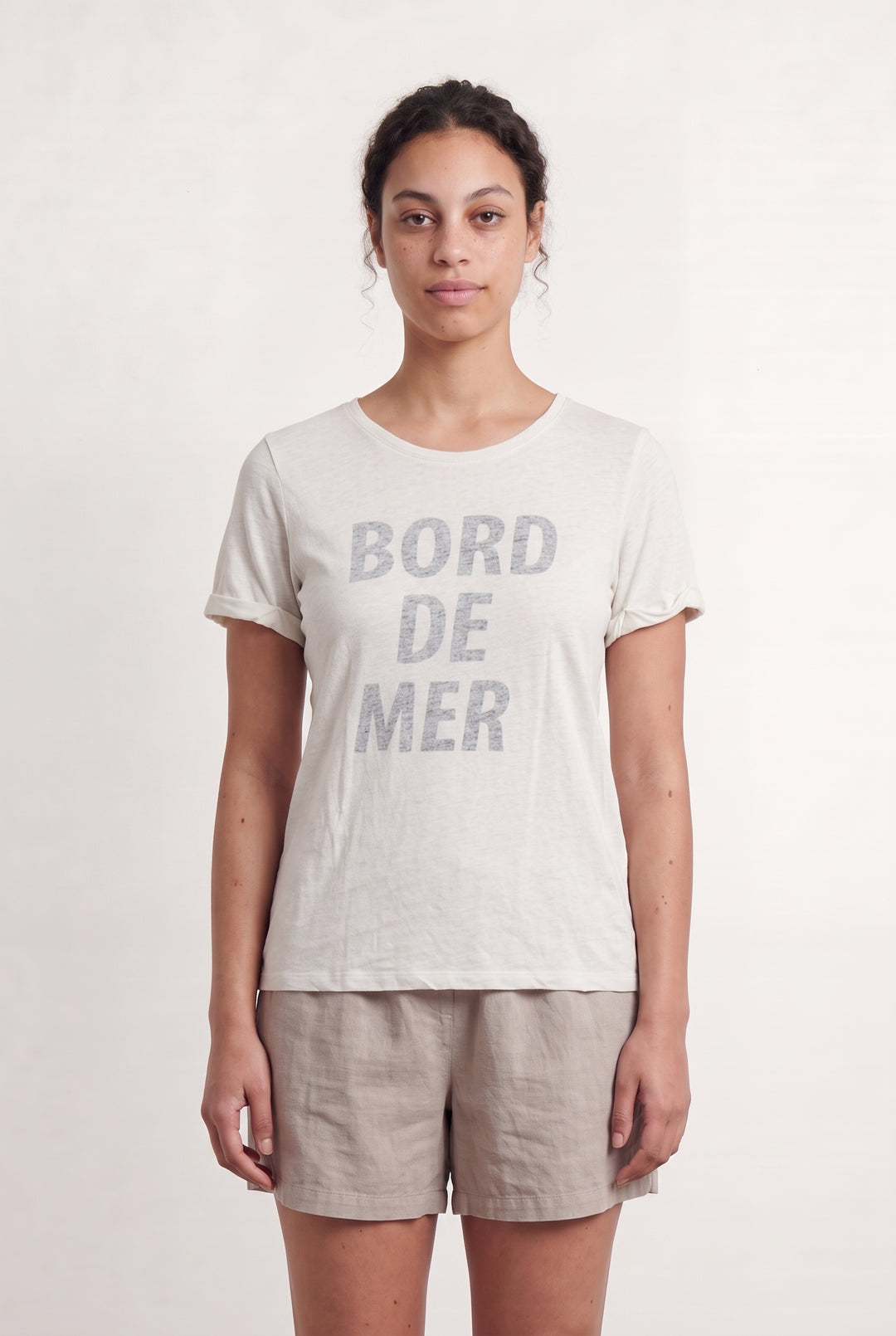T-shirt Blanc - Taille L/40 de la marque Suncoo | PARAD43718 - Vendu par Paradigme - Image 1