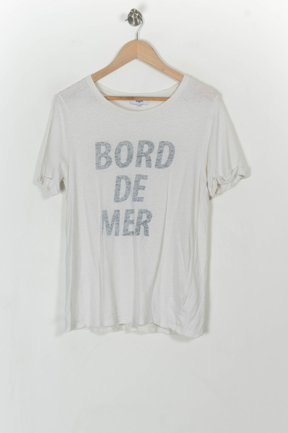 T-shirt Blanc - Taille L/40 de la marque Suncoo | PARAD43718 - Vendu par Paradigme - Image 2