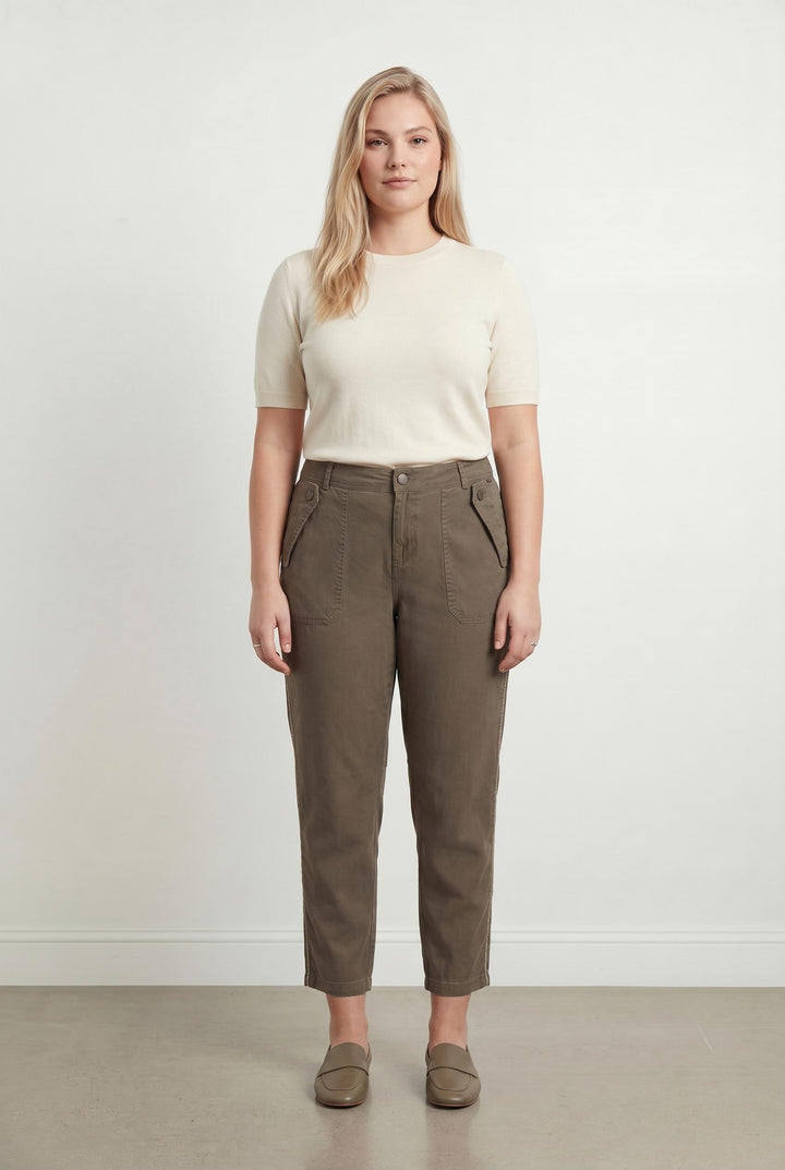 Pantalon Vert - Taille XXL/44 de la marque IKKS | PARAD43738 - Vendu par Paradigme - Image 1