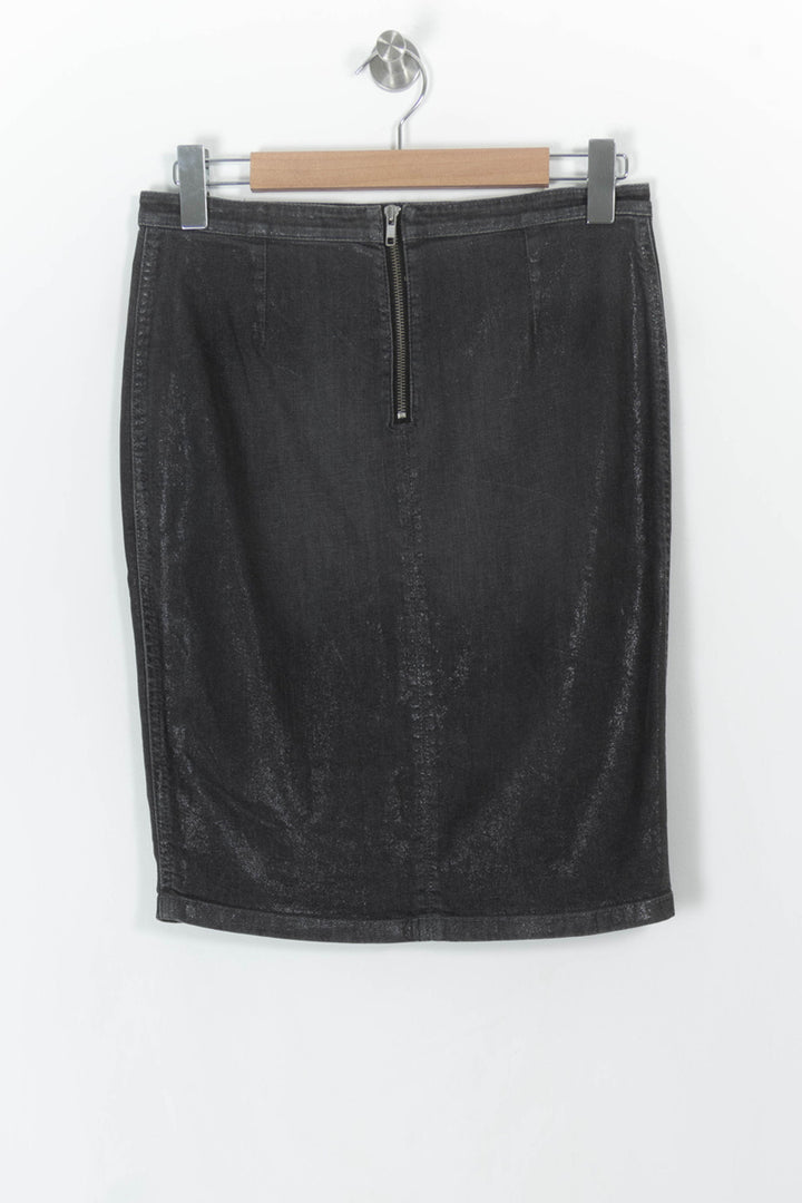 Jupe en jean noir - Taille L/40 de la marque Closed | PARAD43751 - Vendu par Paradigme - Image 4