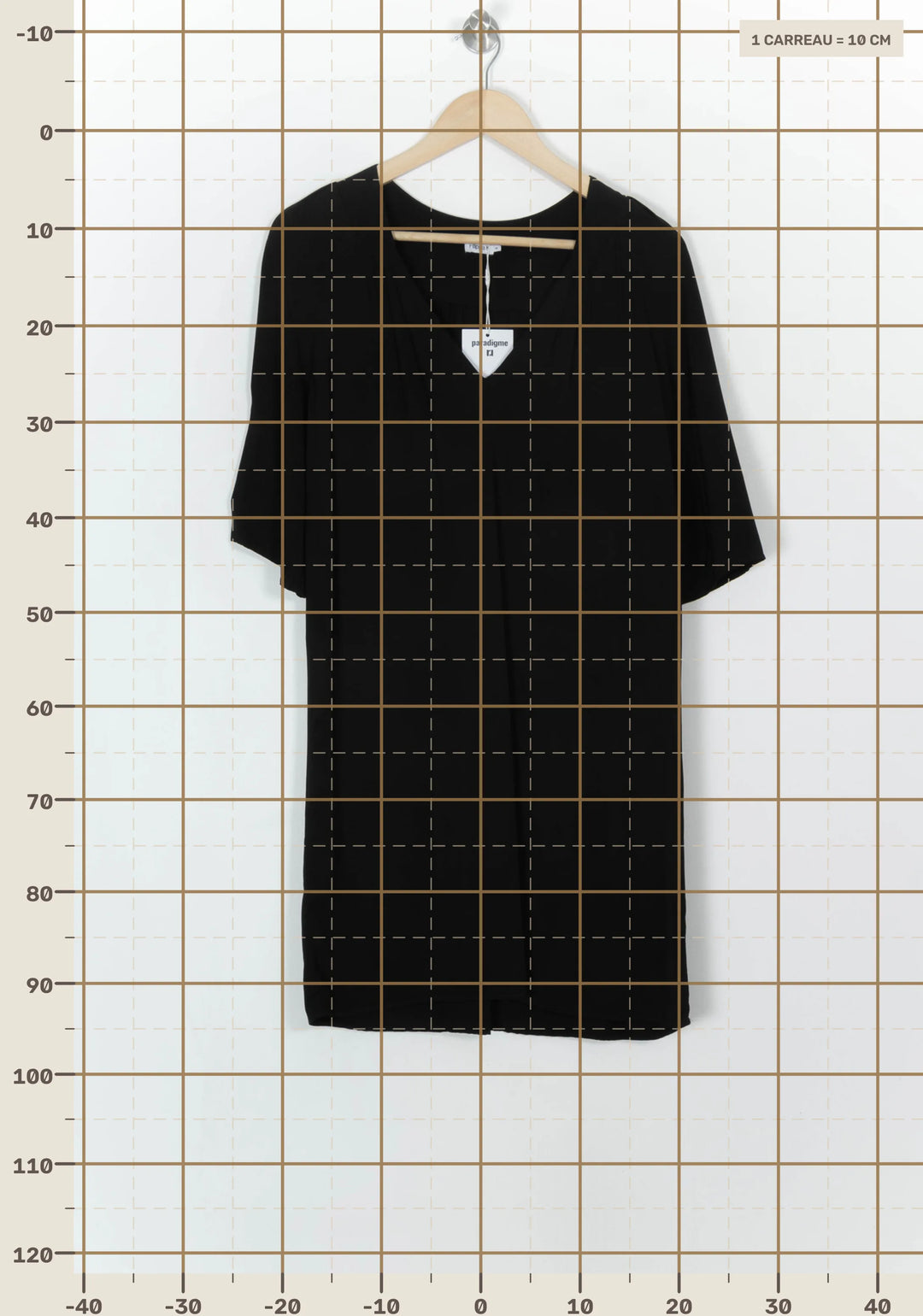 Robe noire - Taille XS/34 de la marque Filippa K | PARAD43754 - Vendu par Paradigme - Image 4