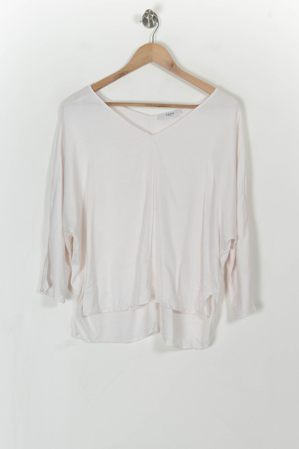 Blouse blanche - Taille M/38 de la marque ZAPA | PARAD43779 - Vendu par Paradigme - Image 2