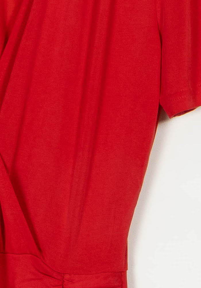 Robe rouge - Taille M/38 de la marque La Petite Etoile | PARAD43781 - Vendu par Paradigme - Image 3