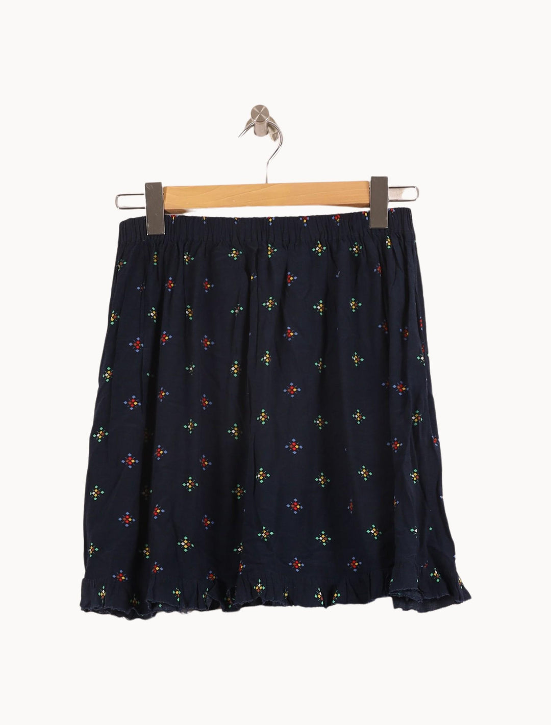 Jupe bleue à motifs - Taille S/36 de la marque Vanessa Bruno - Athé | PARAD43799 - Vendu par Paradigme - Image 4