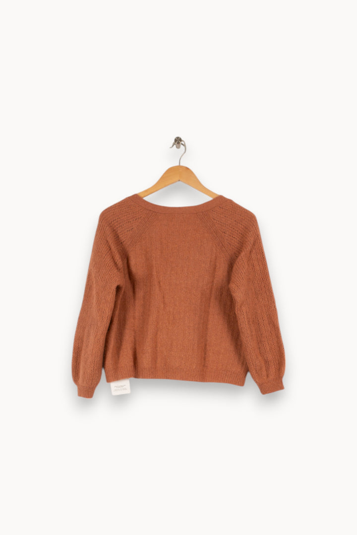 Cardigan en maille rose - Taille S/36 de la marque Des petits hauts | PARAD43816 - Vendu par Paradigme - Image 3