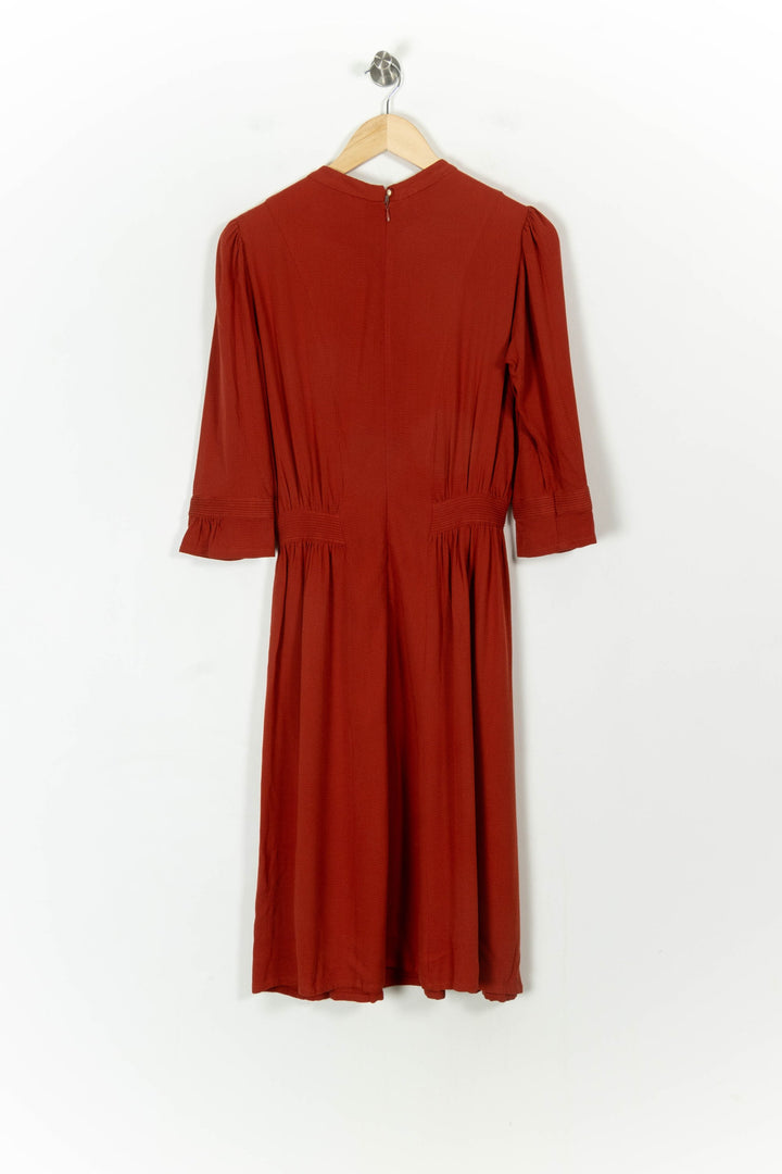 Robe orange - Taille XS/34 de la marque Sessùn | PARAD43836 - Vendu par Paradigme - Image 4