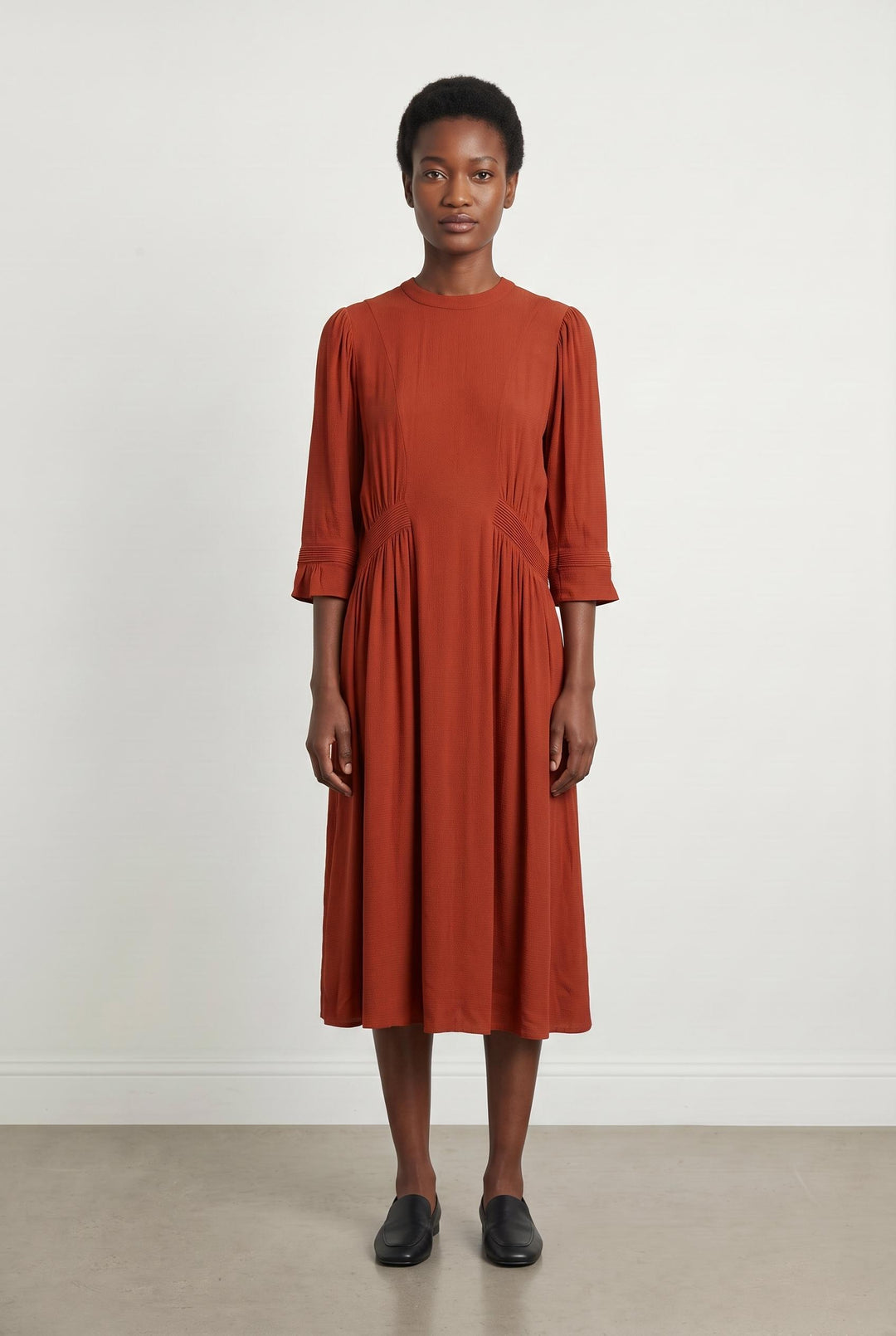 Robe orange - Taille XS/34 de la marque Sessùn | PARAD43836 - Vendu par Paradigme - Image 1