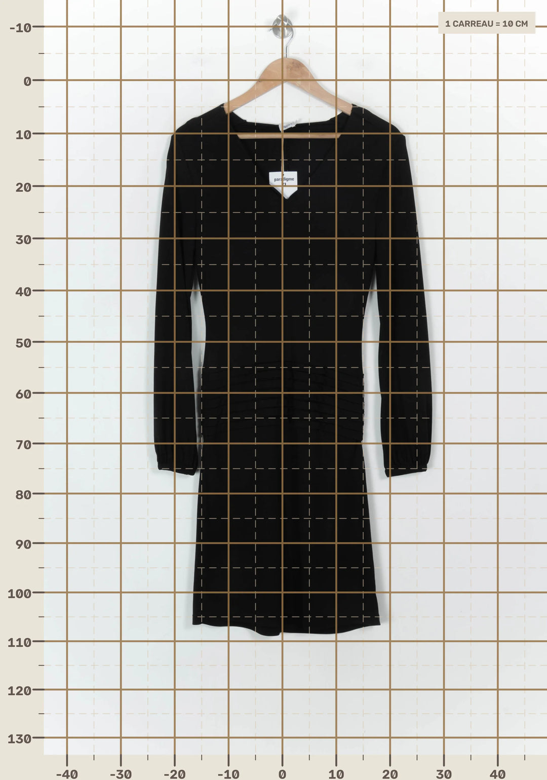 Robe noire - Taille XS/34 de la marque Filippa K | PARAD43844 - Vendu par Paradigme - Image 4