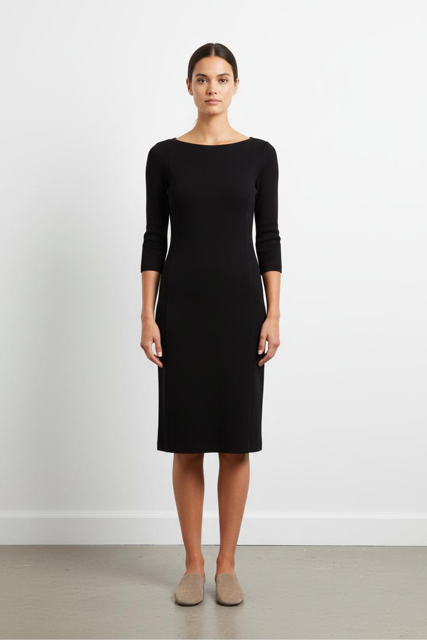 Robe midi noire - Taille XS/34