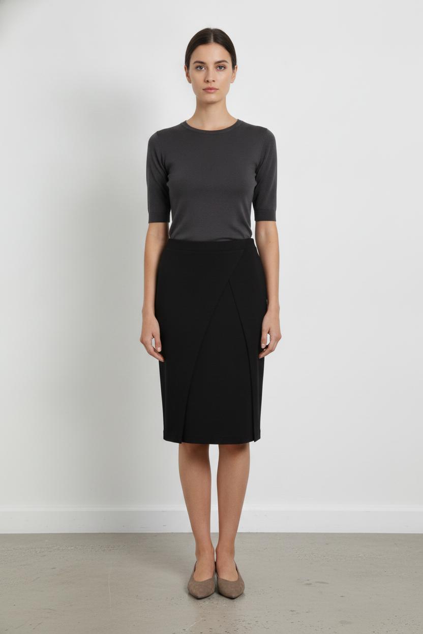 Jupe courte noire - Taille M/38 de la marque Filippa K | PARAD43848 - Vendu par Paradigme - Image 1