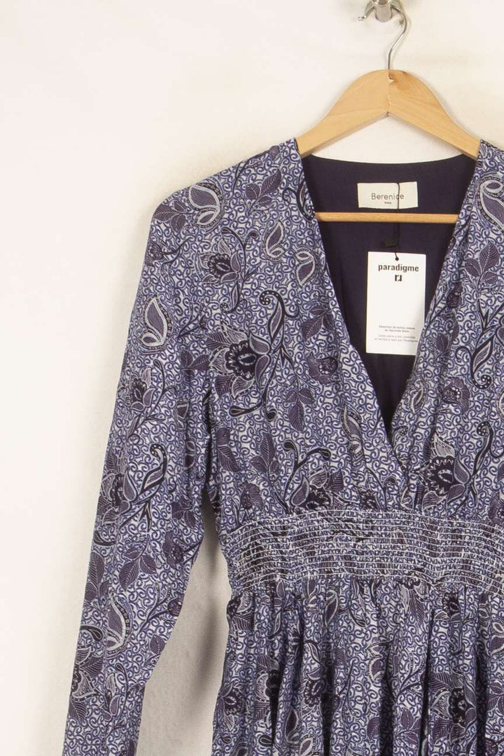 Robe Longue Bleue - Taille M/38 de la marque Bérénice | PARAD43858 - Vendu par Paradigme - Image 3