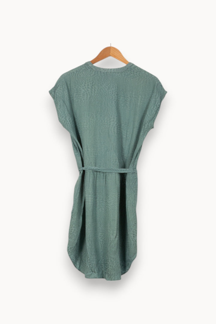 Robe Chemise Verte - Taille M/38 de la marque Bérénice | PARAD43859 - Vendu par Paradigme - Image 4
