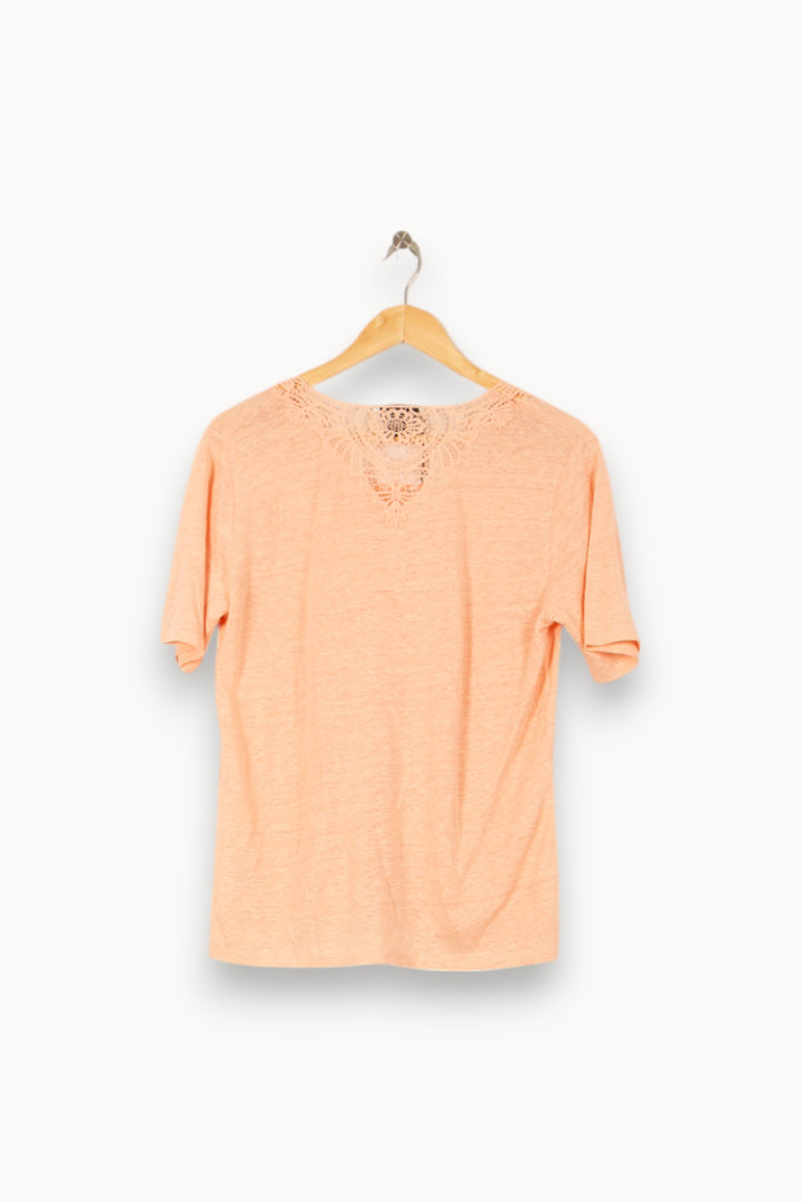 Tee-shirt Rose - Taille S/36 de la marque Bérénice | PARAD43861 - Vendu par Paradigme - Image 4