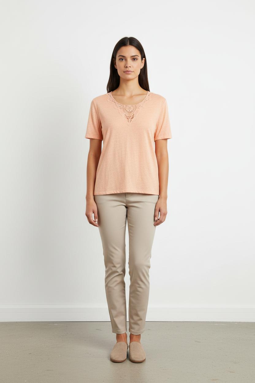 Tee-shirt Rose - Taille S/36