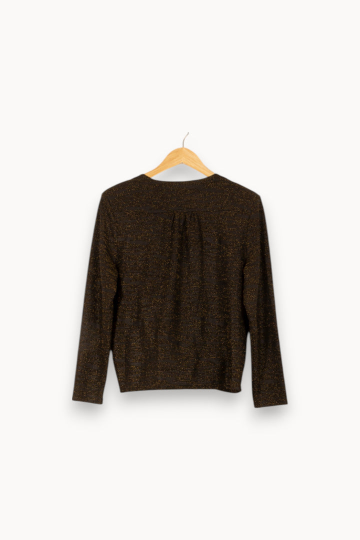 Gilet Noir et Doré - Taille T.U. de la marque Bérénice | PARAD43867 - Vendu par Paradigme - Image 4