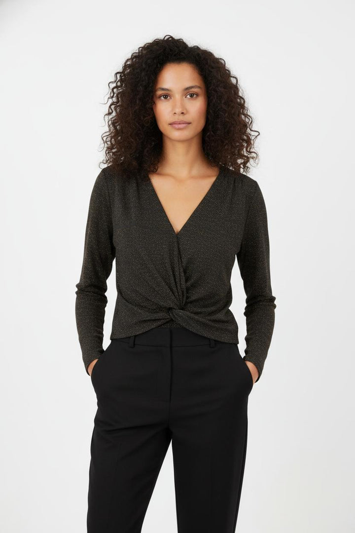 Gilet Noir et Doré - Taille T.U.