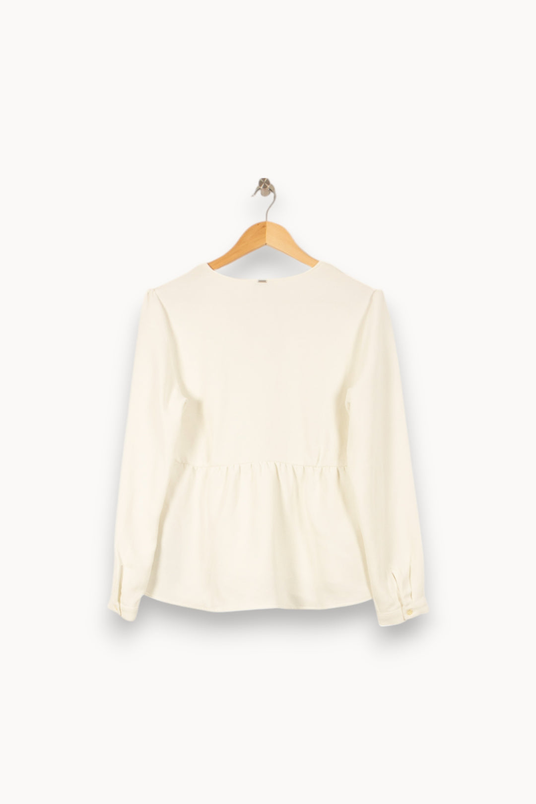 Blouse Blanche - Taille L/40 de la marque IKKS | PARAD43869 - Vendu par Paradigme - Image 4