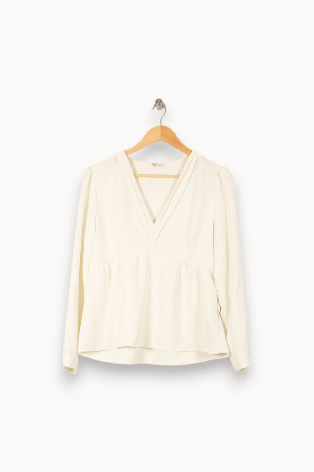 Blouse Blanche - Taille L/40 de la marque IKKS | PARAD43869 - Vendu par Paradigme - Image 2