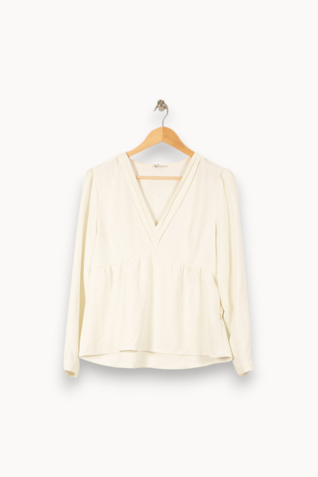 Blouse Blanche - Taille L/40 de la marque IKKS | PARAD43869 - Vendu par Paradigme - Image 2