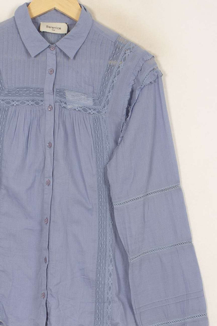 Blouse Bleue - Taille L/40 de la marque Bérénice | PARAD43878 - Vendu par Paradigme - Image 3